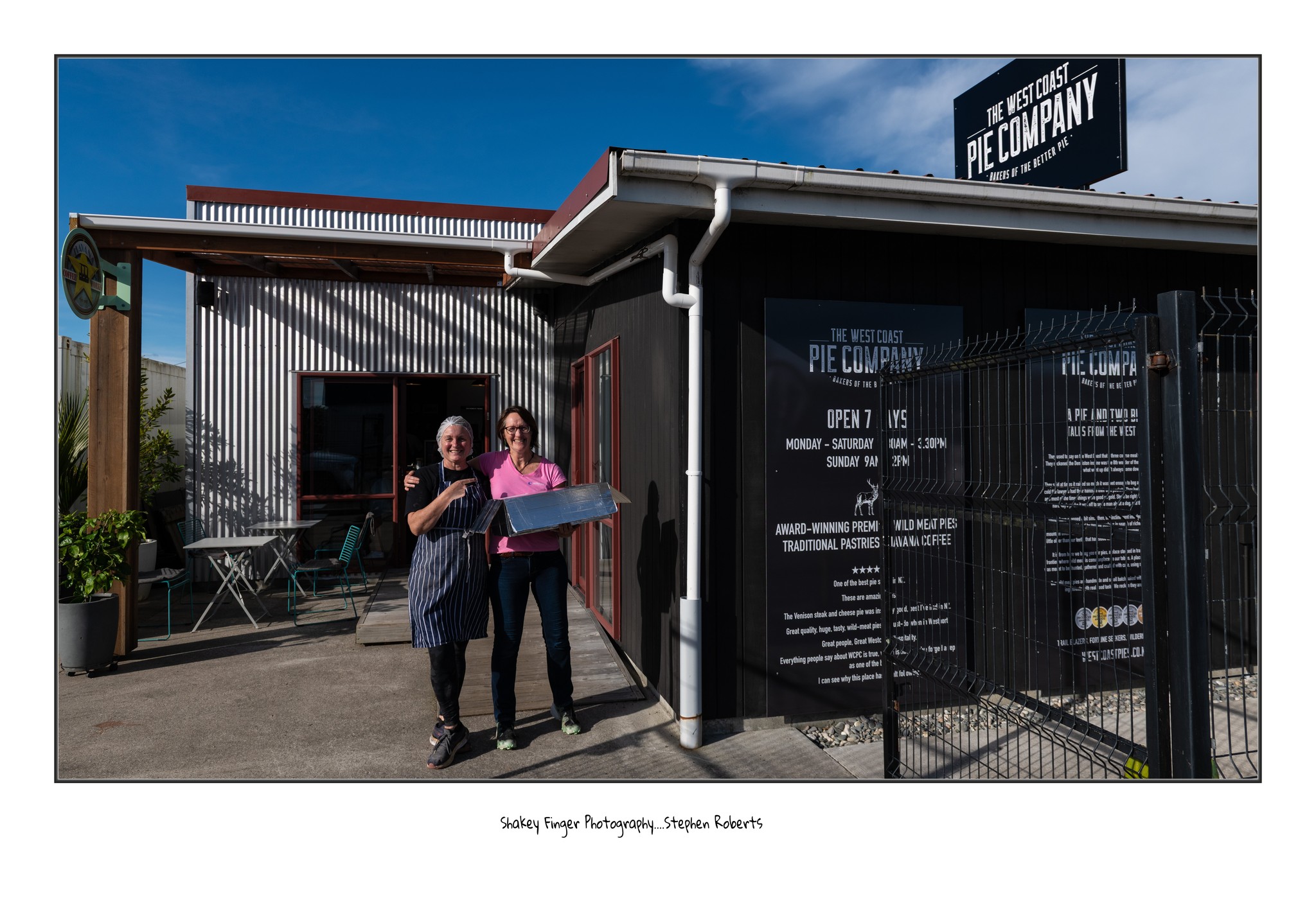 Jan Breakers Boutique Accommodation and Emily West Coast Pie Company 